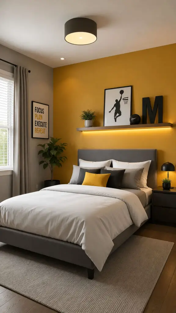 Boys Room Mustard Accent