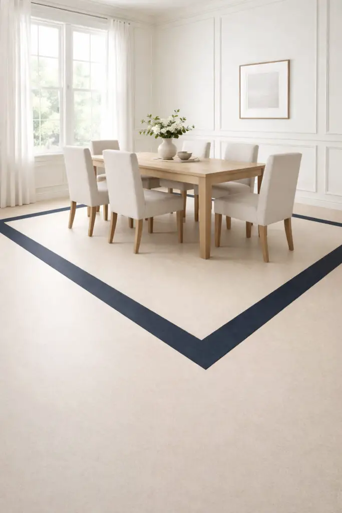 Elegant dining room with soft neutrals