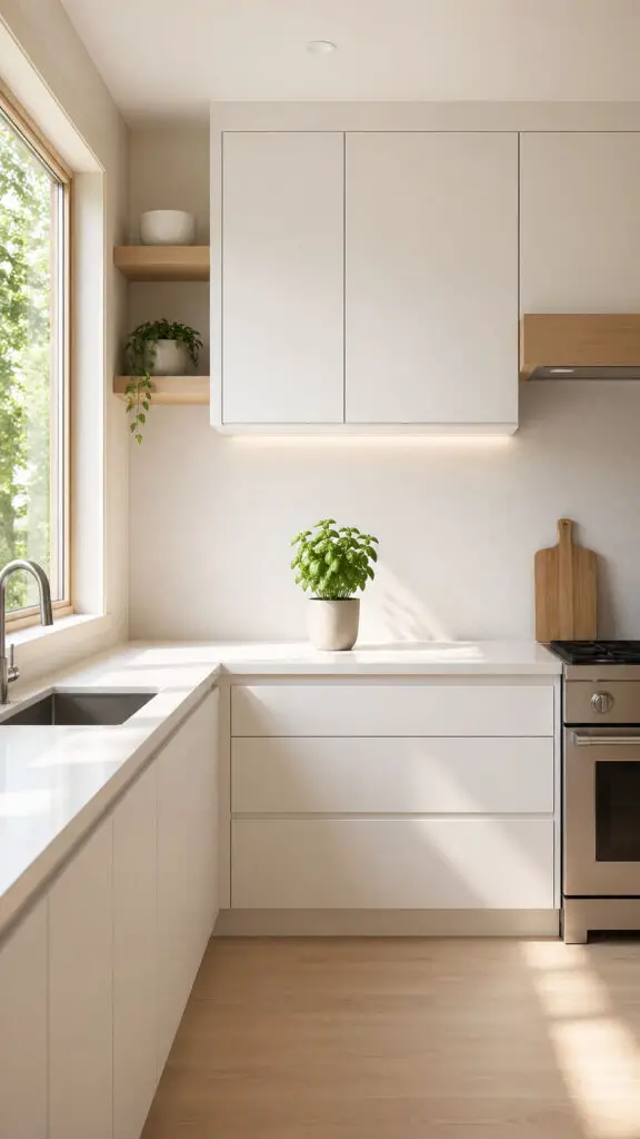 Fresh Green Summer Kitchen Touch