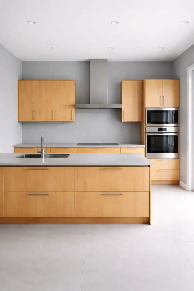 Maple Cabinets Gray Harmony