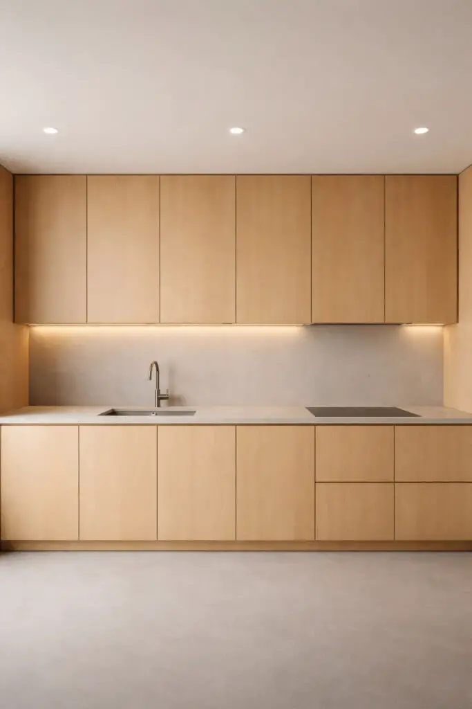 Maple Cabinets Matte Finish