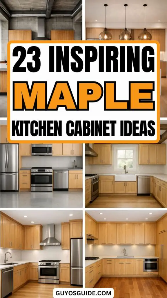 Maple Kitchen Cabinet Ideas
