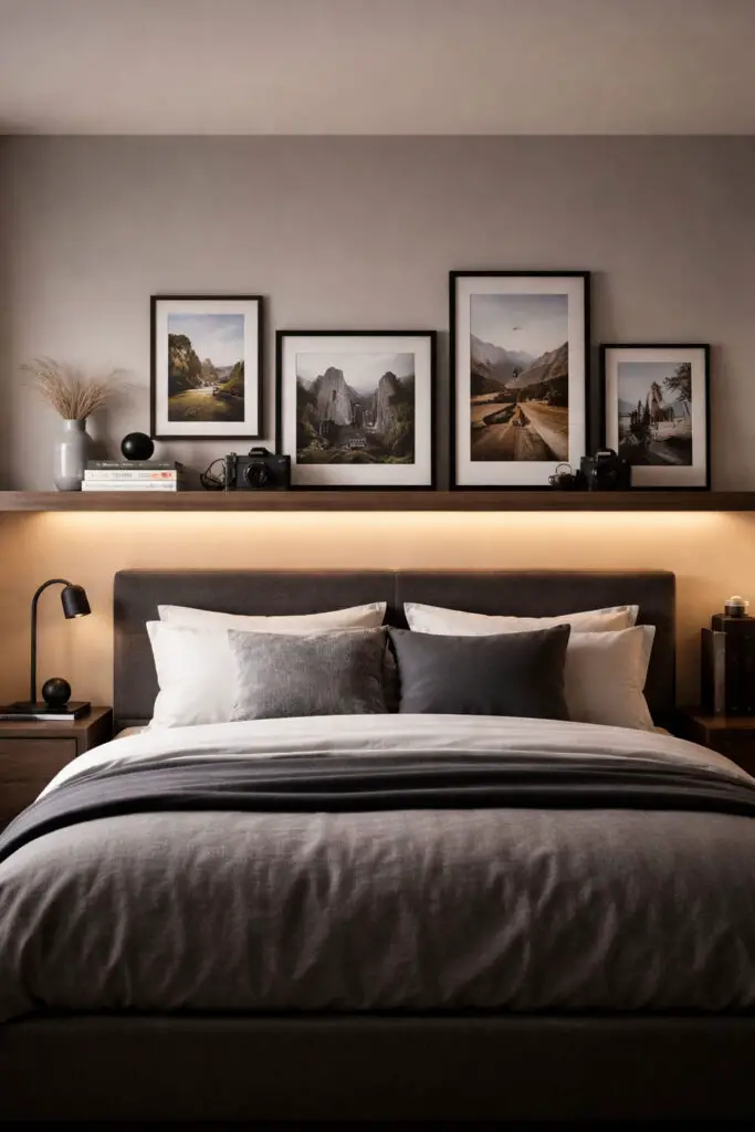 Masculine Bedroom Personal Display