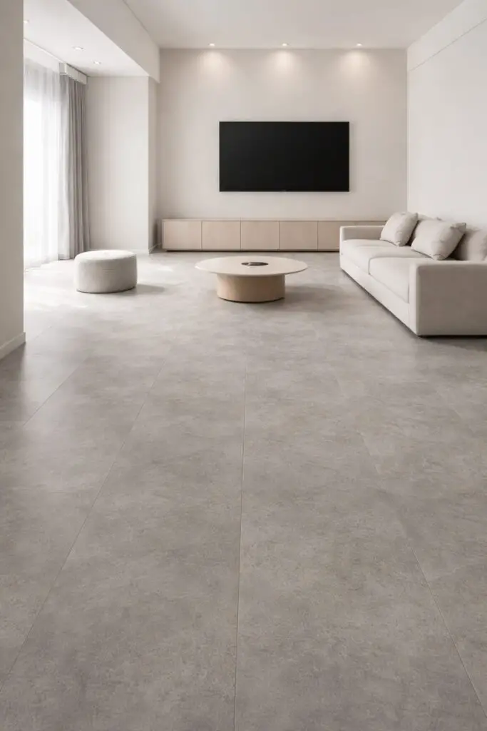 Modern minimalist living room design