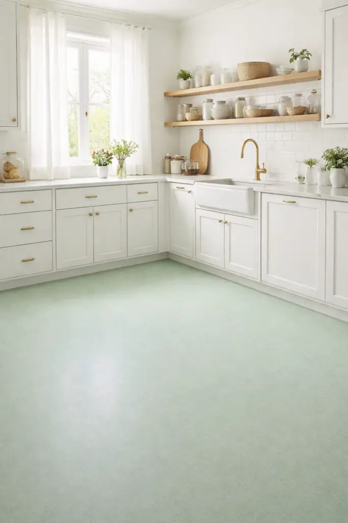 Pastel Linoleum Charm