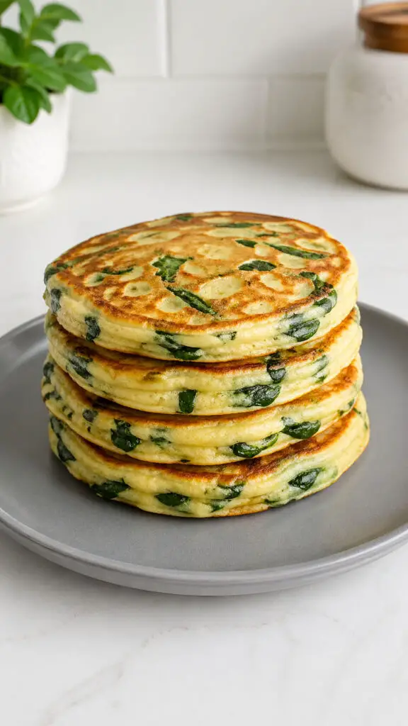 Spinach Pancakes Savory