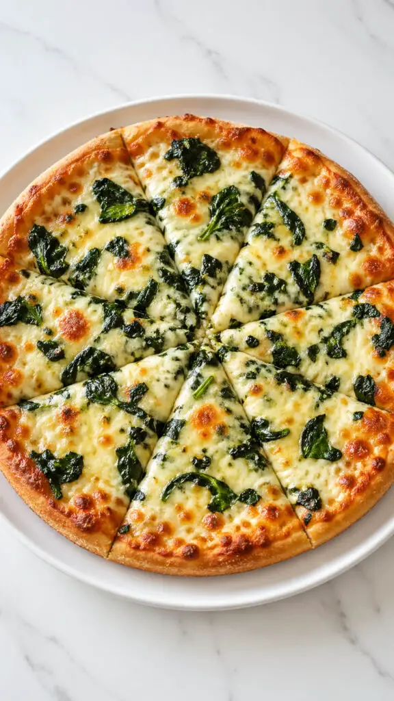 Spinach Pizza