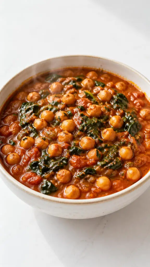 Spinach and Chickpea Stew