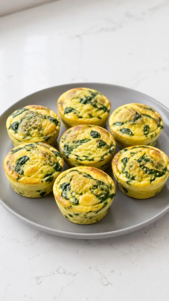 Spinach and Egg Breakfast Cups