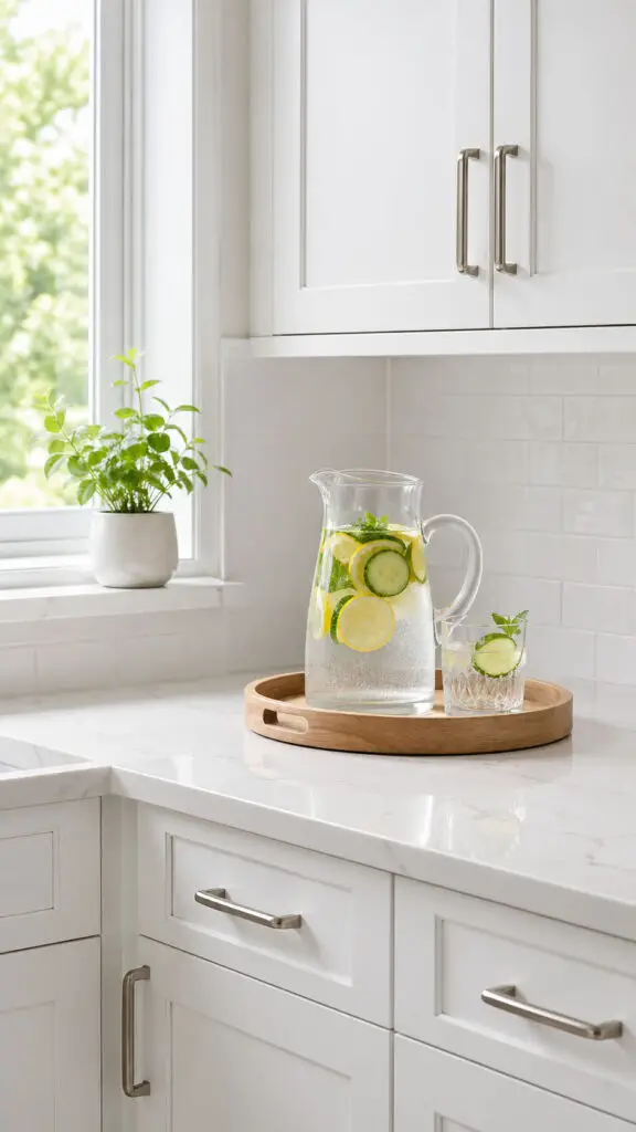 Summer Kitchen Drink Station