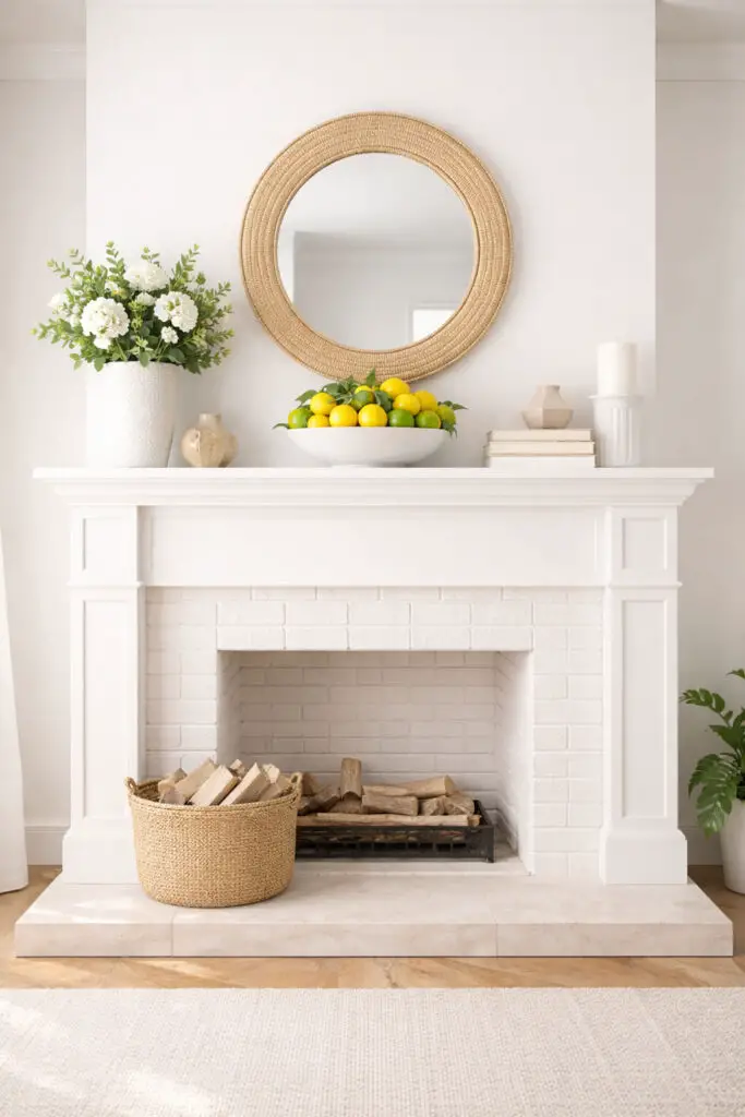 Summer serenity in a cozy living room