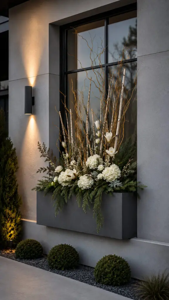 Architectural Branch Flower Box