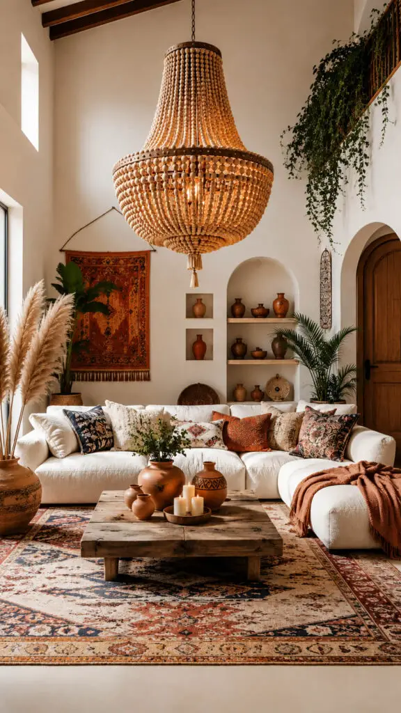 Beaded Chandelier Boho