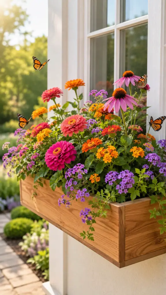 Butterfly Garden Flower Box