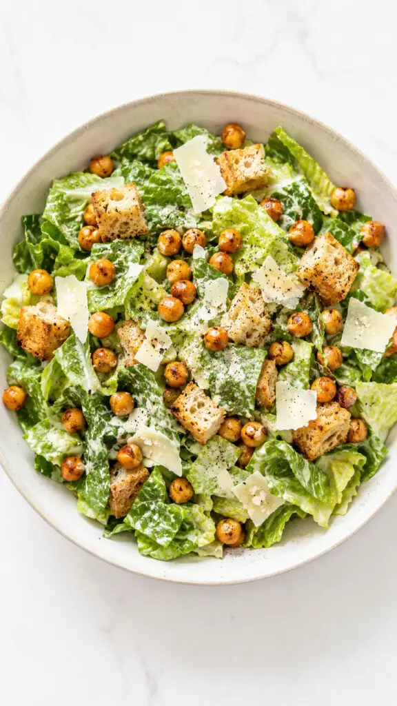 Chickpea Caesar Salad