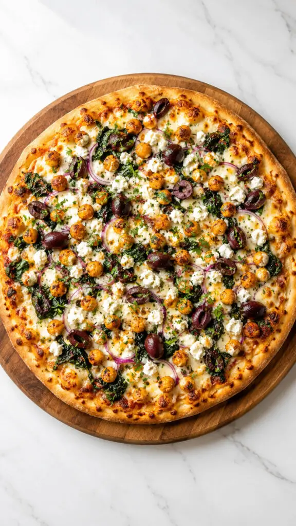 Chickpea Pizza Topping