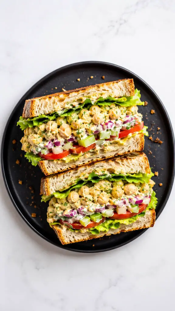 Chickpea Salad Sandwiches