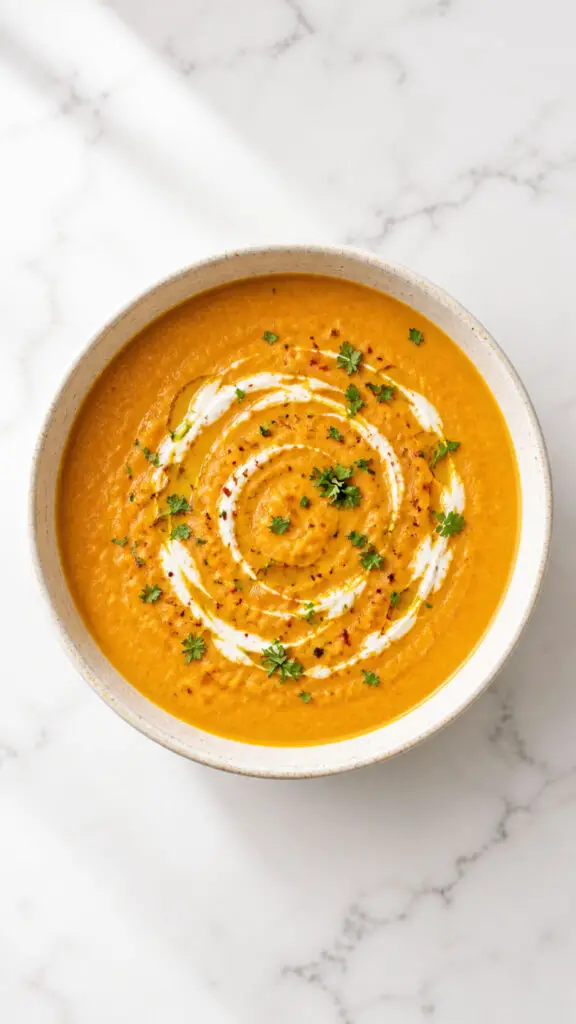 Creamy Red Lentil Soup