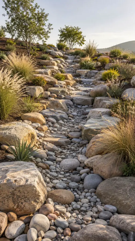 Hillside Dry Creek Design