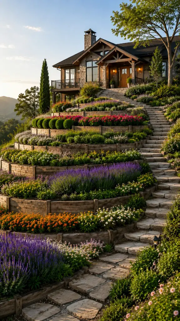 Hillside Garden Layers
