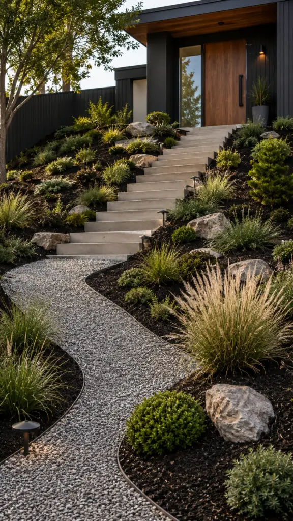 Hillside Mulch and Gravel