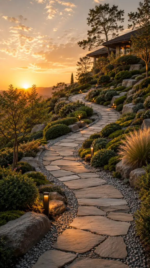 Hillside Winding Path