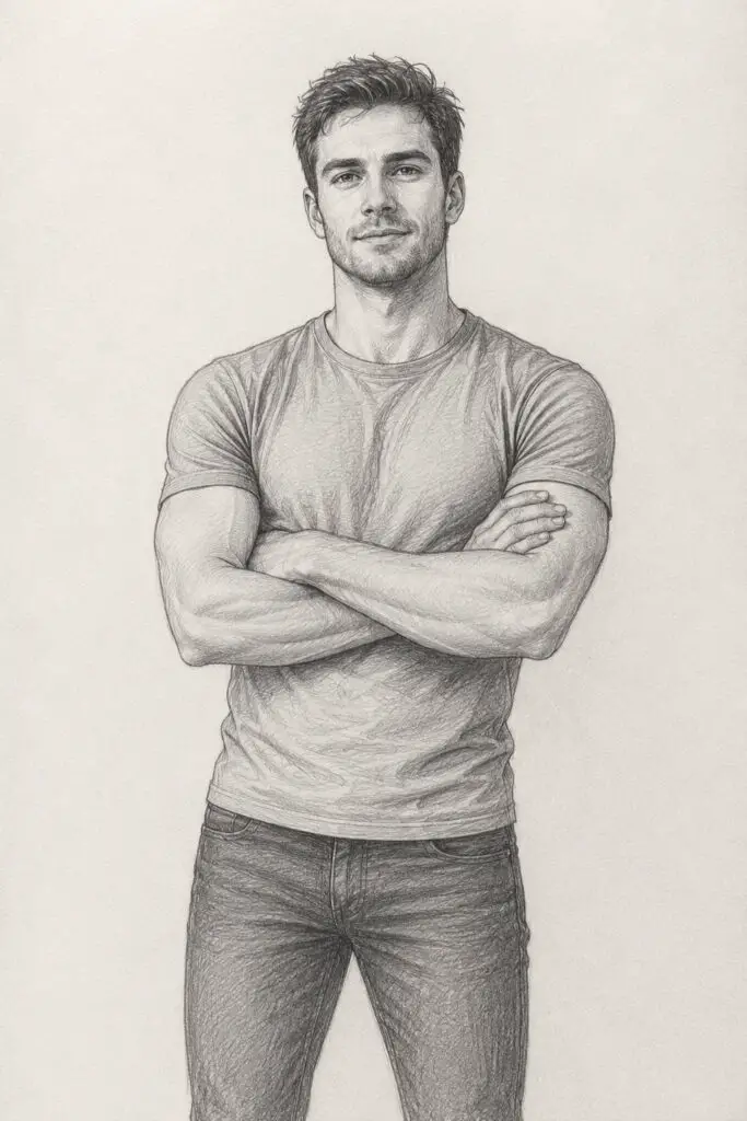 Male Arms Crossed