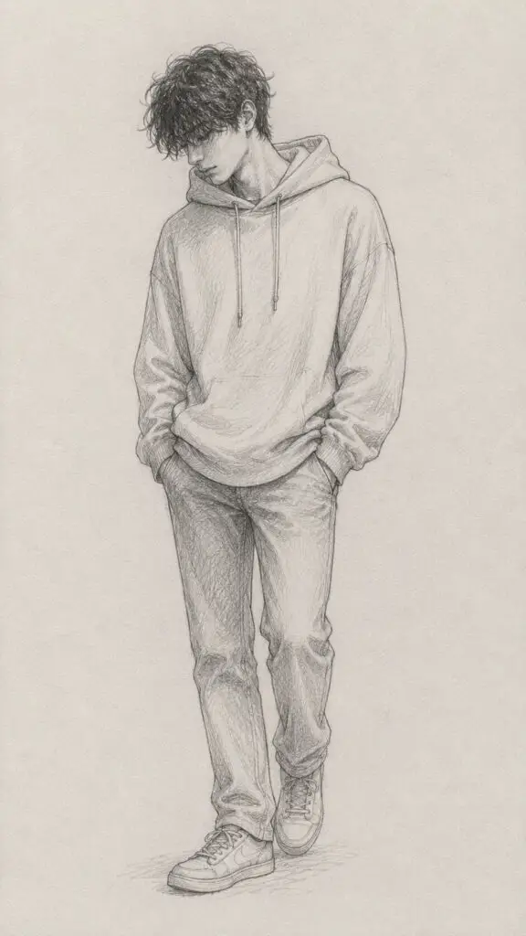 Male Hoodie Style