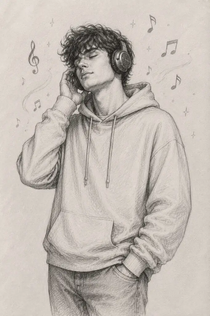 Male Music Listener