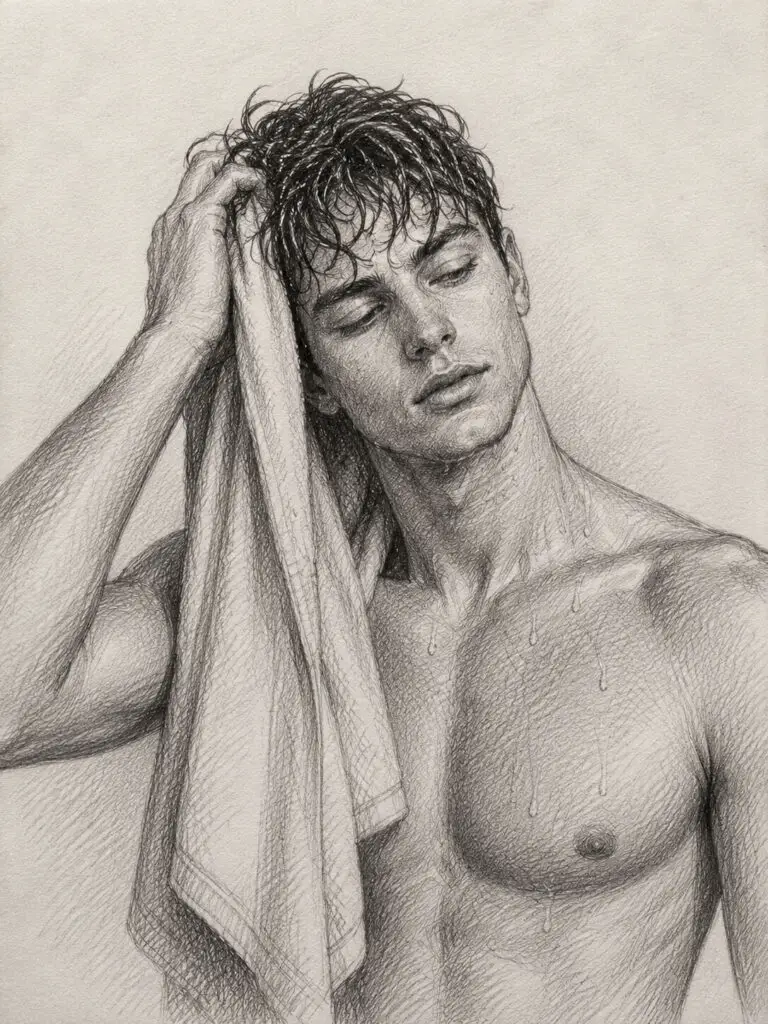 Male Wet Hair