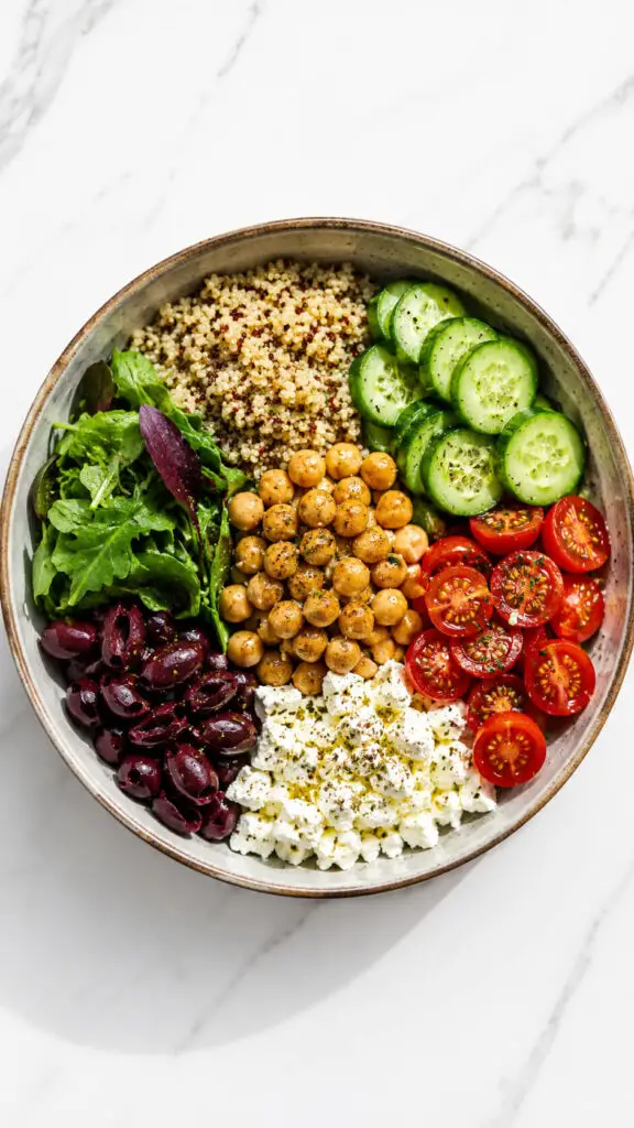 Mediterranean Chickpea Bowls