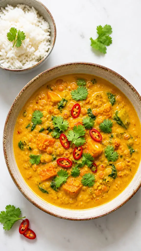 Red Lentil Coconut Curry