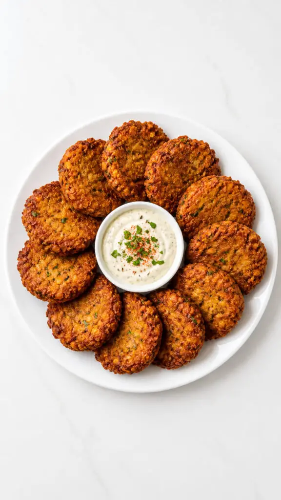 Red Lentil Fritters