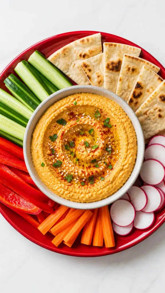 Red Lentil Hummus