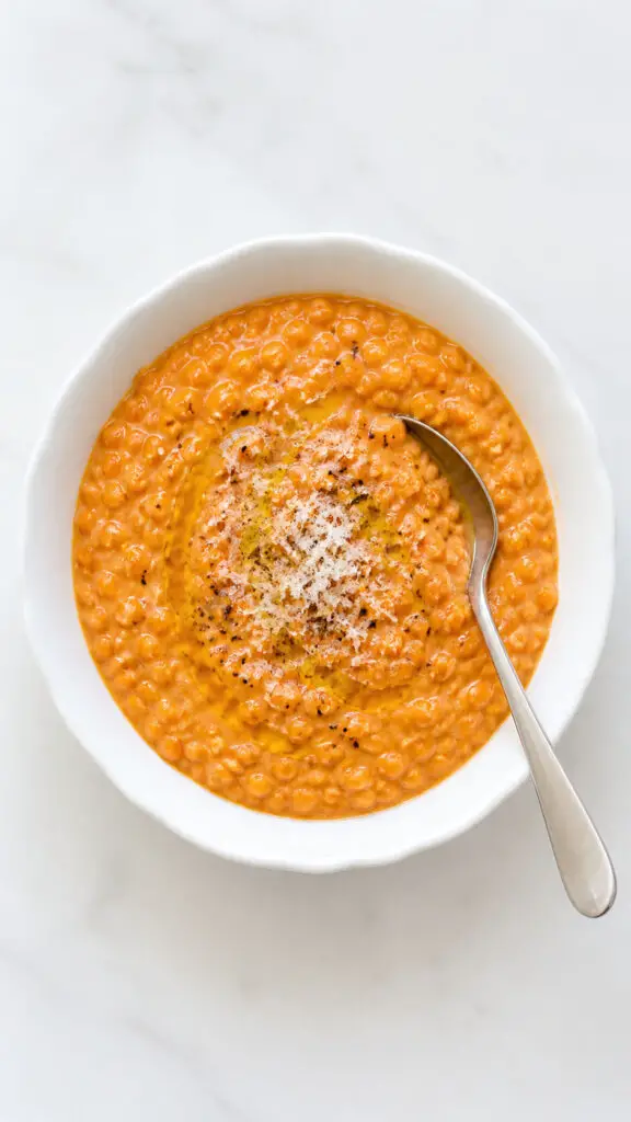 Red Lentil Risotto