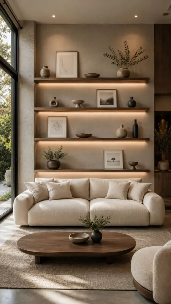 Wall Art Floating Shelves