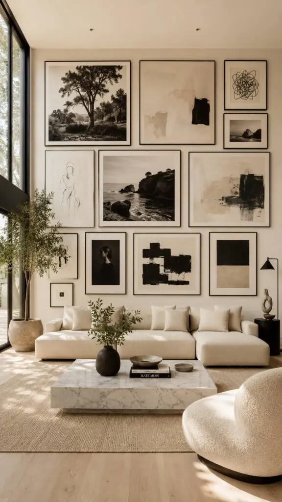 Wall Art Gallery Display
