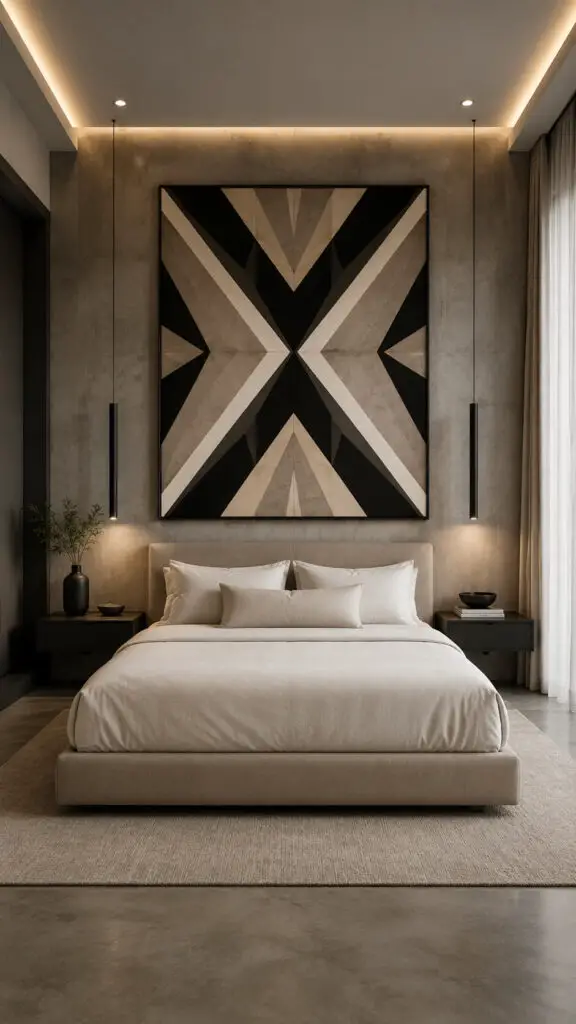 Wall Art Geometric Design