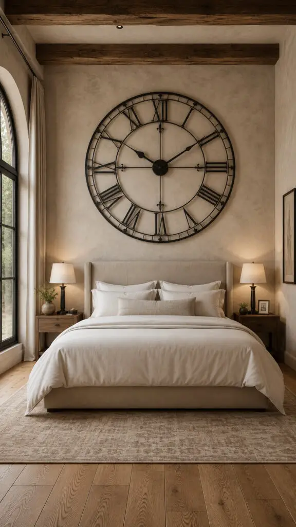 Wall Art Oversized Clock