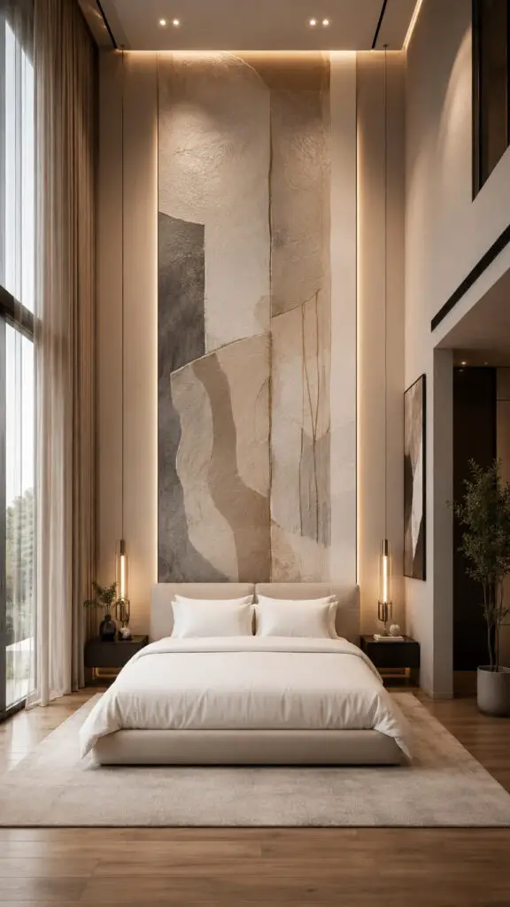 Wall Art Vertical Installation