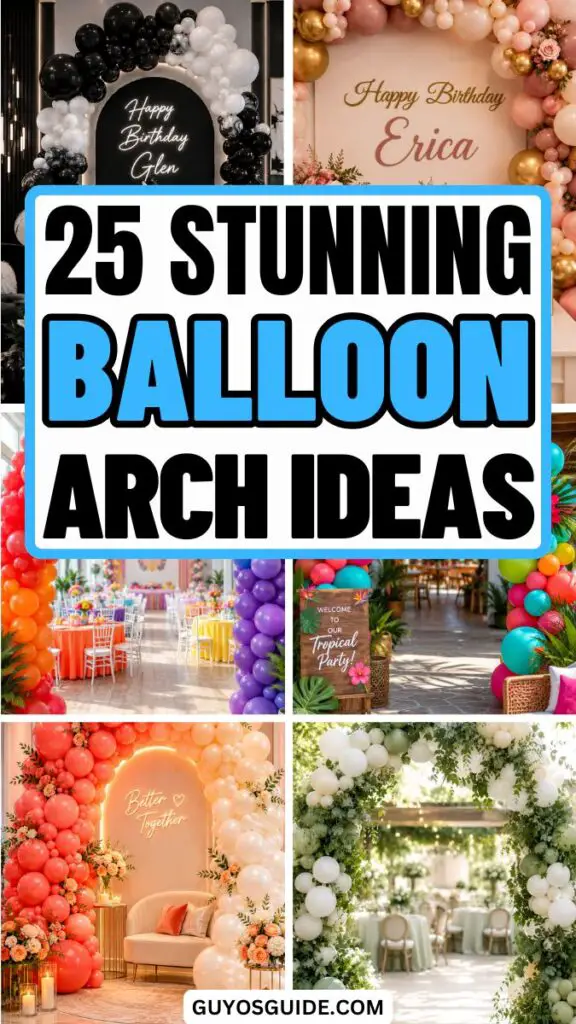 Balloon Arch Ideas