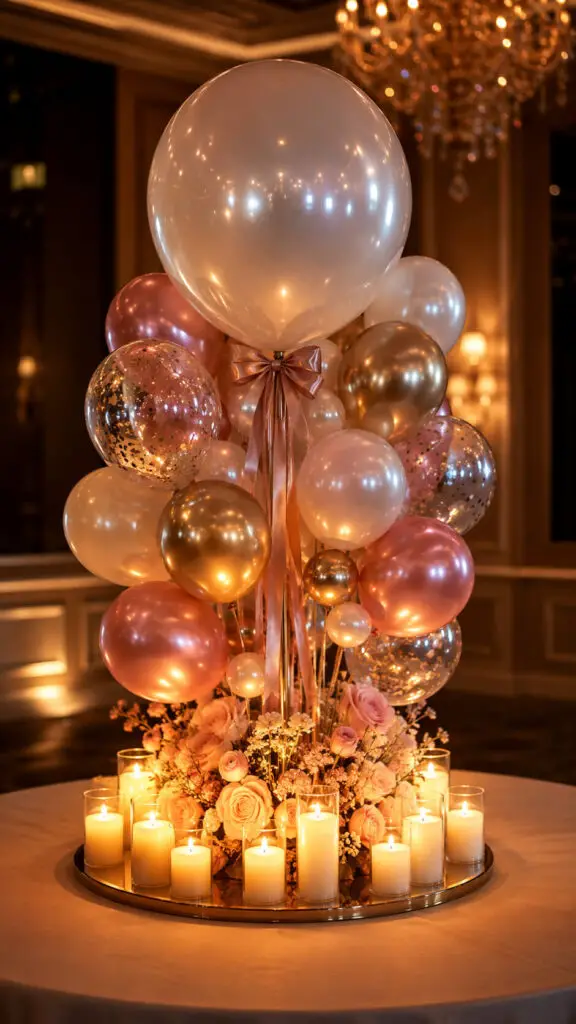 Balloon Candle Elegance