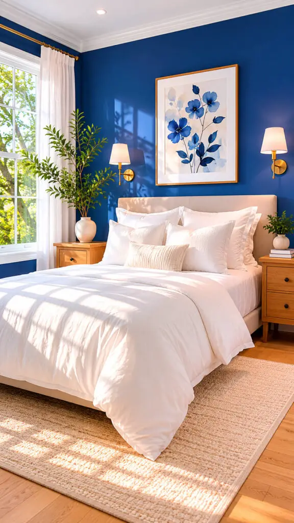 Blue Retreat Bedroom