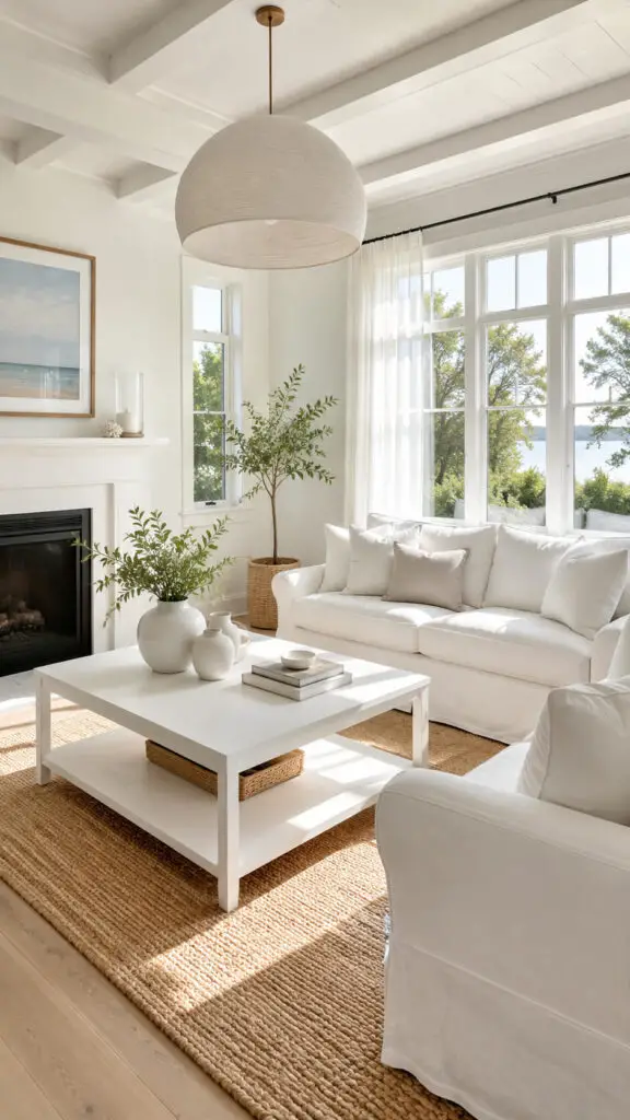 Bright Cape Cod Living Room