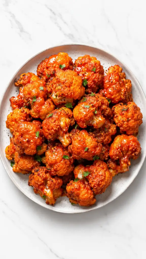 Buffalo Cauliflower Bites