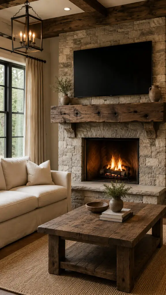 Cabin Reclaimed Mantel