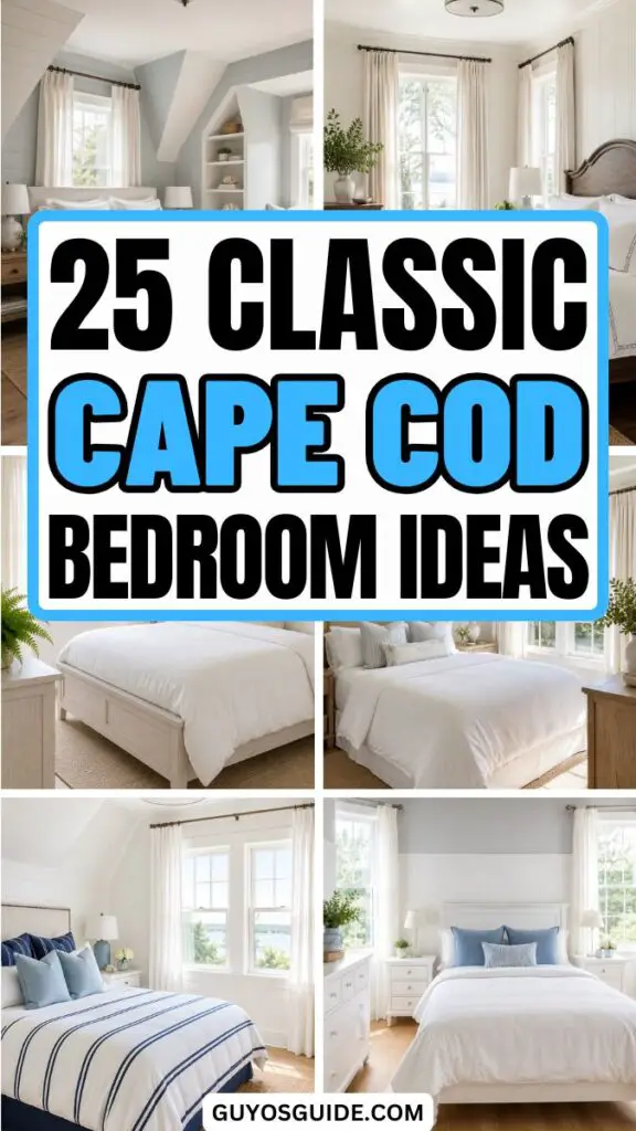 Cape Cod Bedroom Ideas