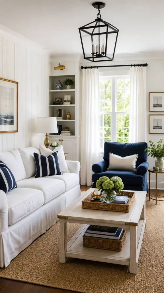 Cape Cod Navy Charm
