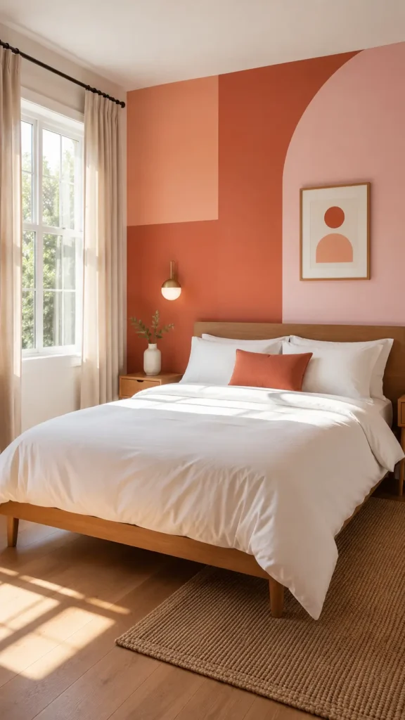 Color Block Bedroom
