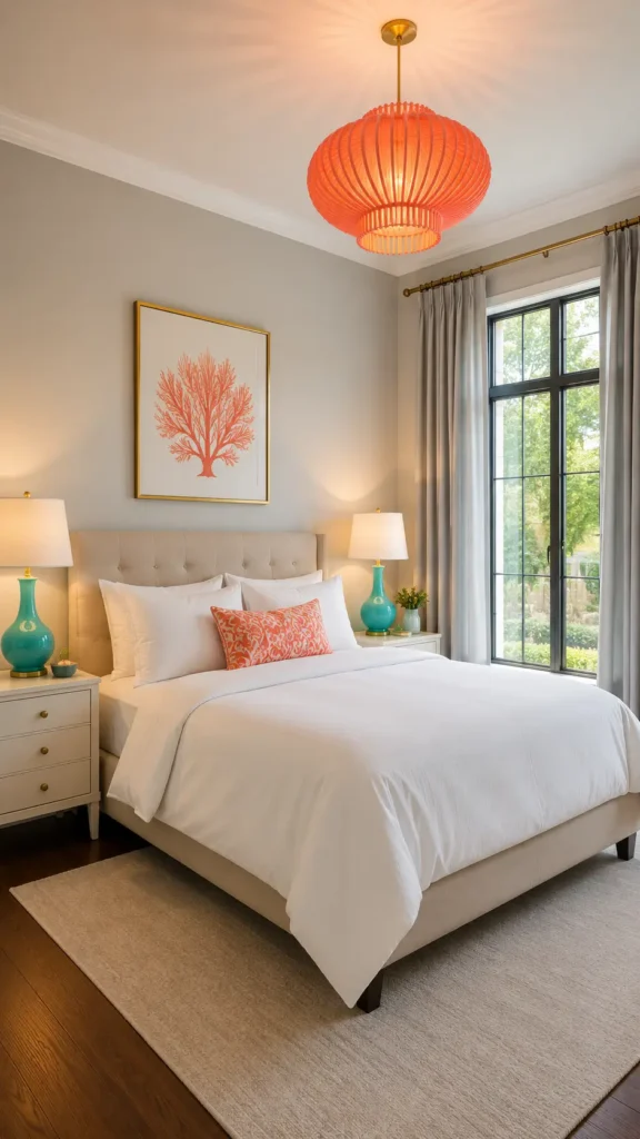 Colorful Lighting Bedroom